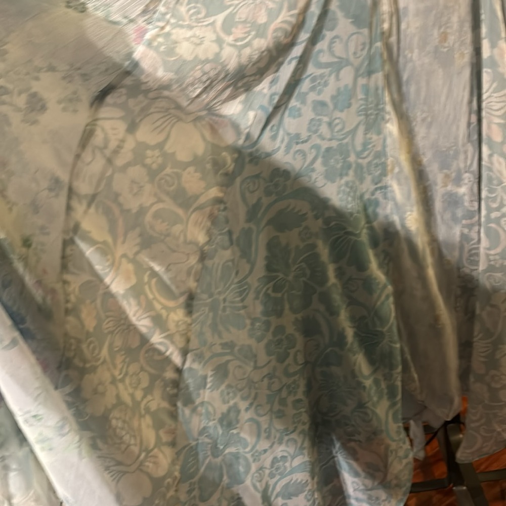 NWOT Free People Gorgeous mixed media ocean combo  heart to heart midi dress. 4 - Picture 16 of 16
